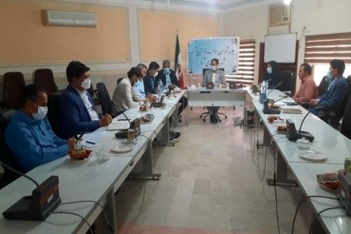 تشریح اهداف طرح احیاء و تعادل بخشی در جلسه شورای حفاظت از منابع آب حاجی آباد