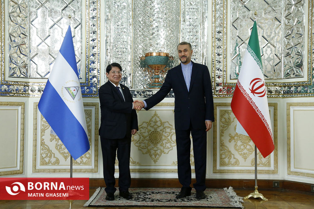 دیدار وزرای خارجه ایران و نیکاراگوئه