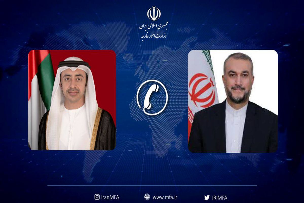 گفت‌وگوی امیرعبداللهیان با همتای اماراتی خود/ آمادگی تهران برای برگزاری نشست مشترک تجار و بازرگانان دو کشور