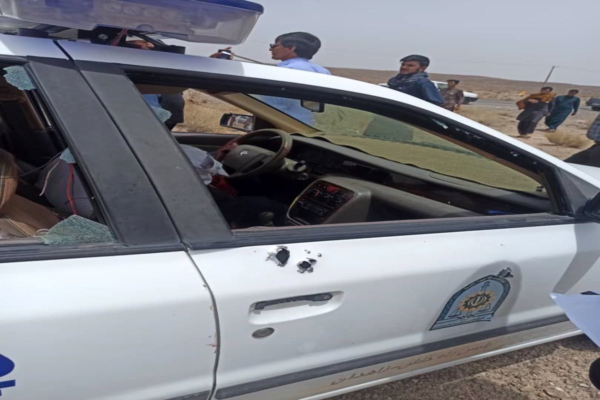 ترور کور ۴ تن از کارکنان پلیس راه شمال استان سیستان و بلوچستان