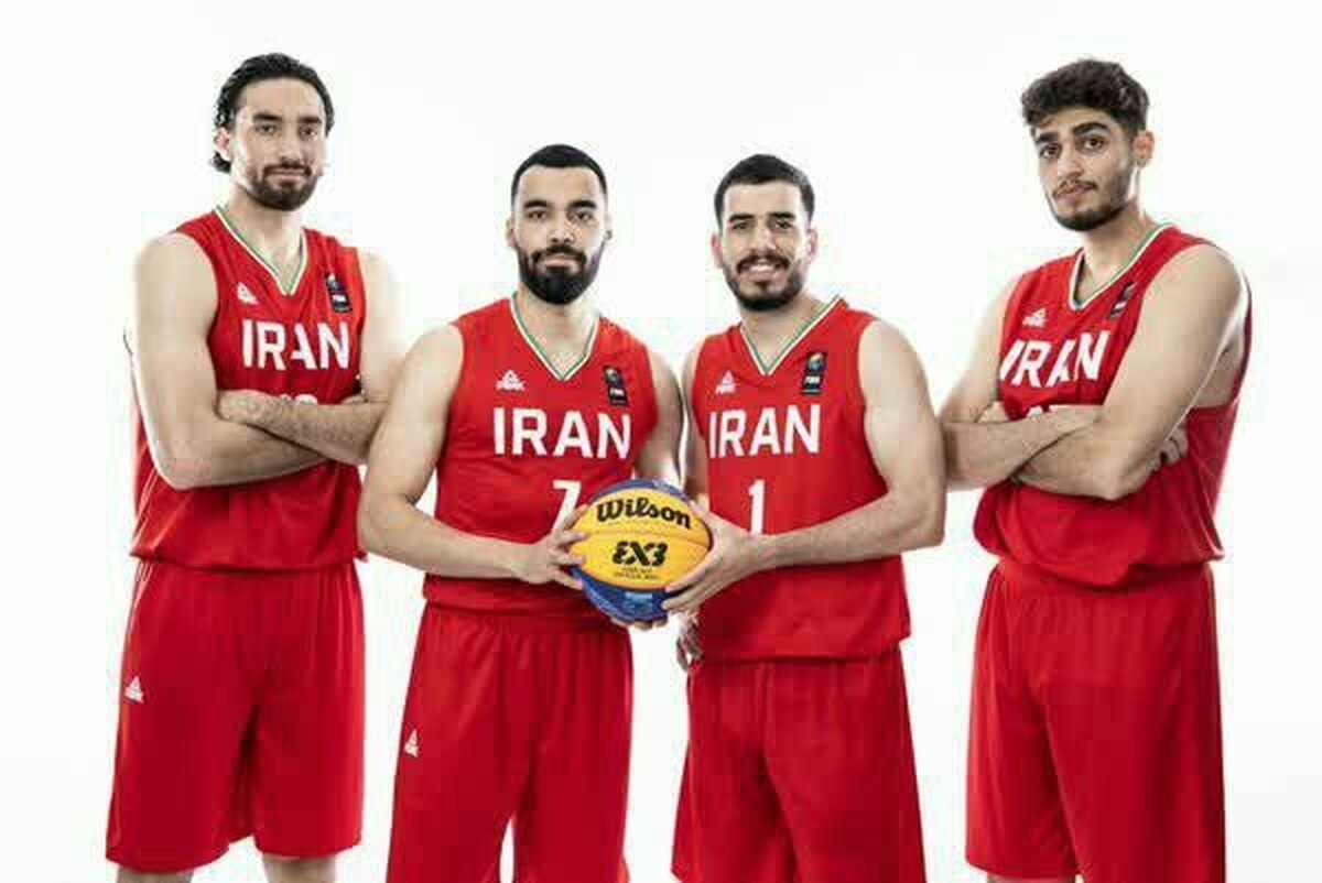 صعود تیم ملی بسکتبال ۳ نفره مردان ایران به نیمه نهایی کاپ آسیا