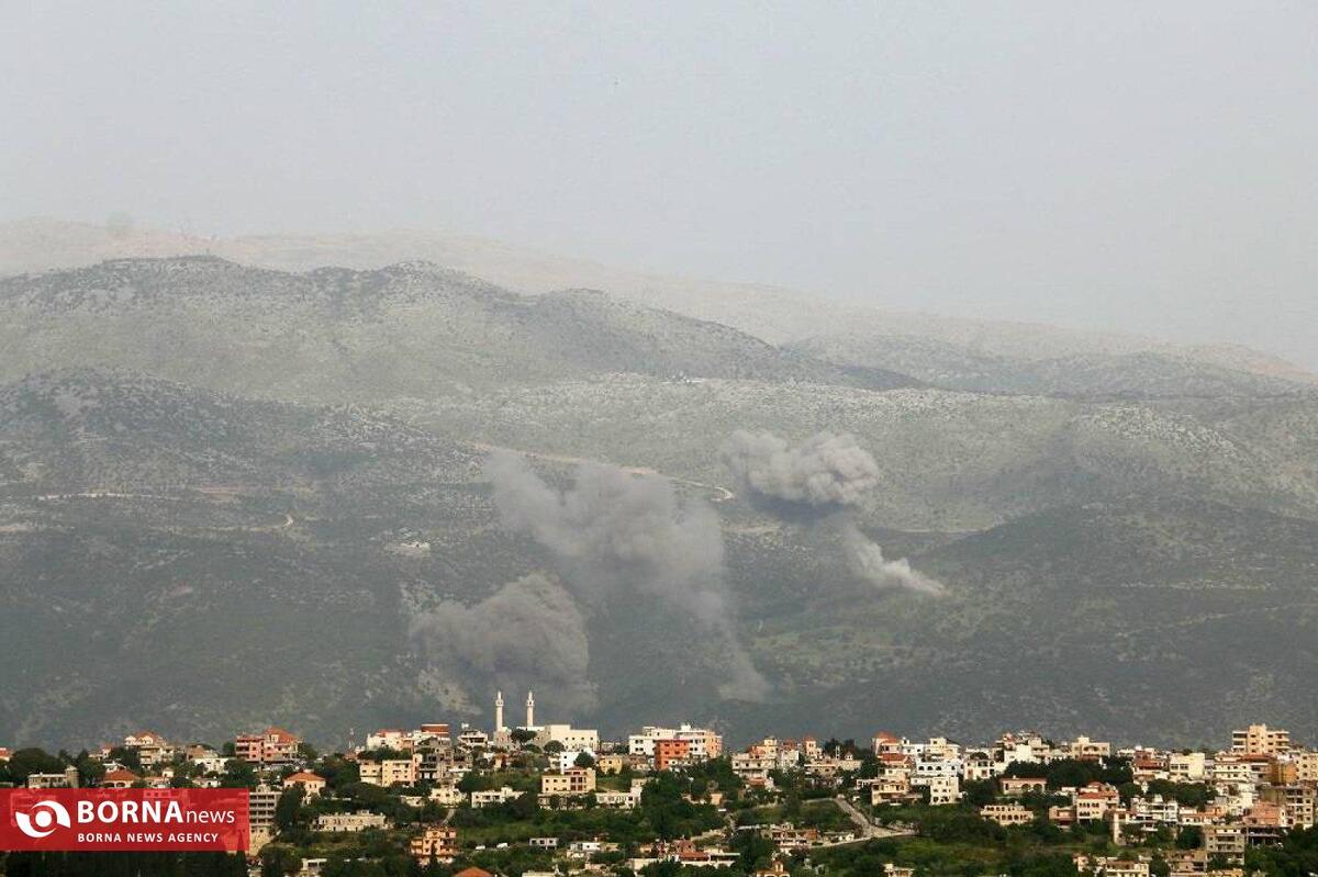 شمال اراضی اشغالی آماج حملات حزب الله قرار گرفت