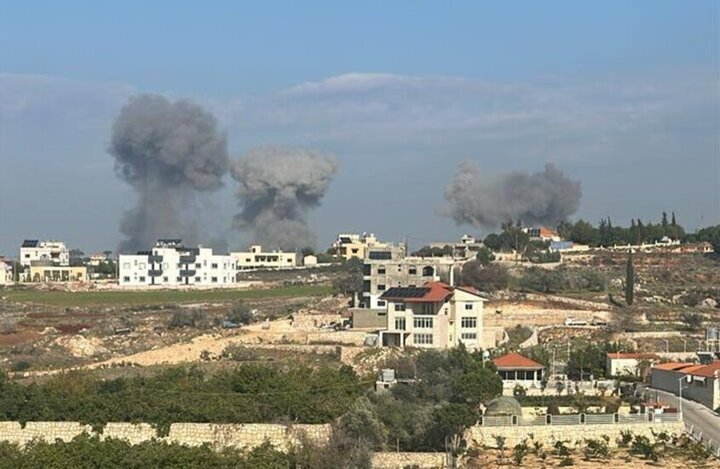 الكيان الإسرائيلي يشن غارات على جنوب لبنان الكيان الإسرائيلي يشن غارات على جنوب لبنان