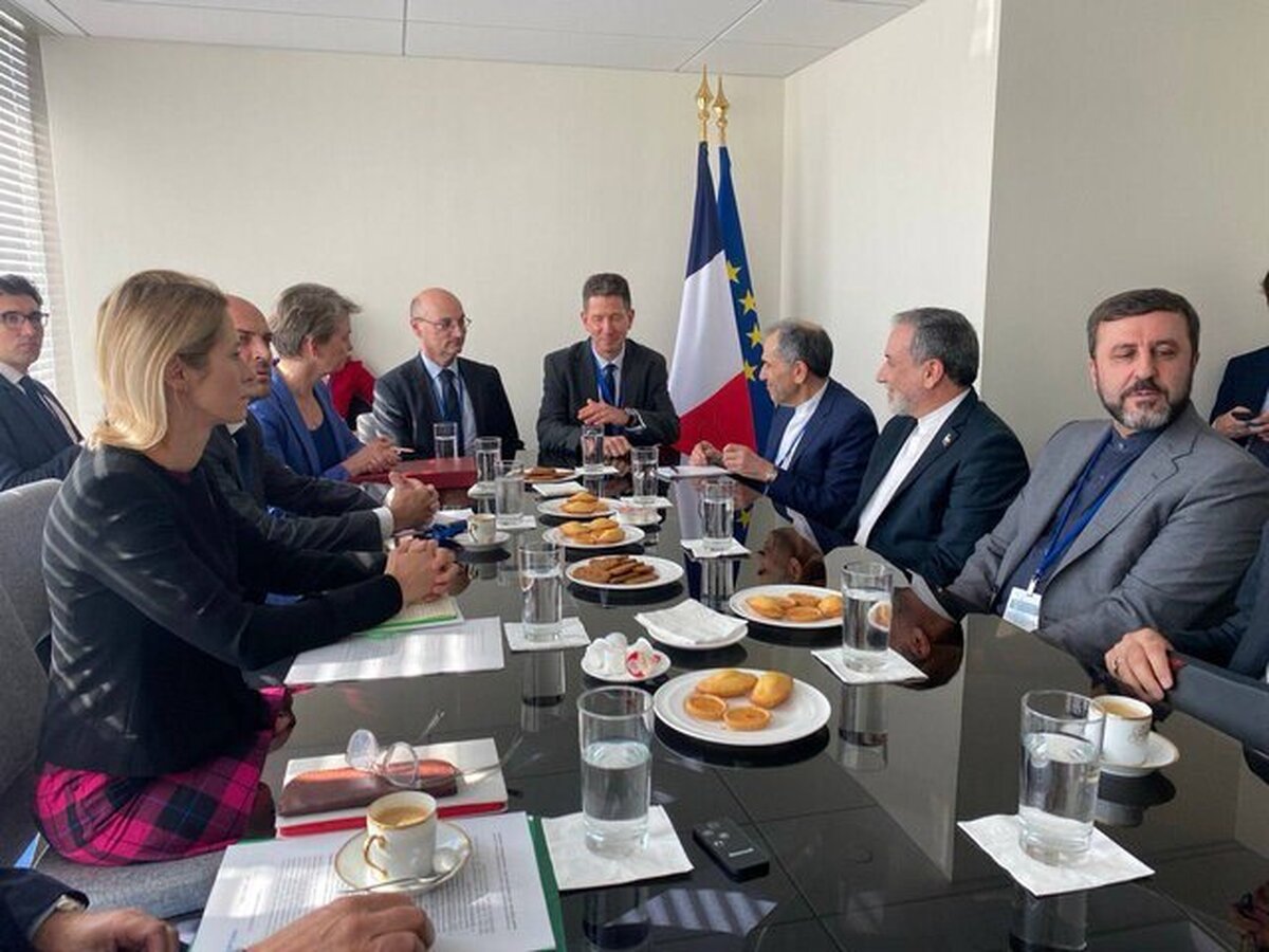 Araghchi holds talks with senior European diplomats in New York