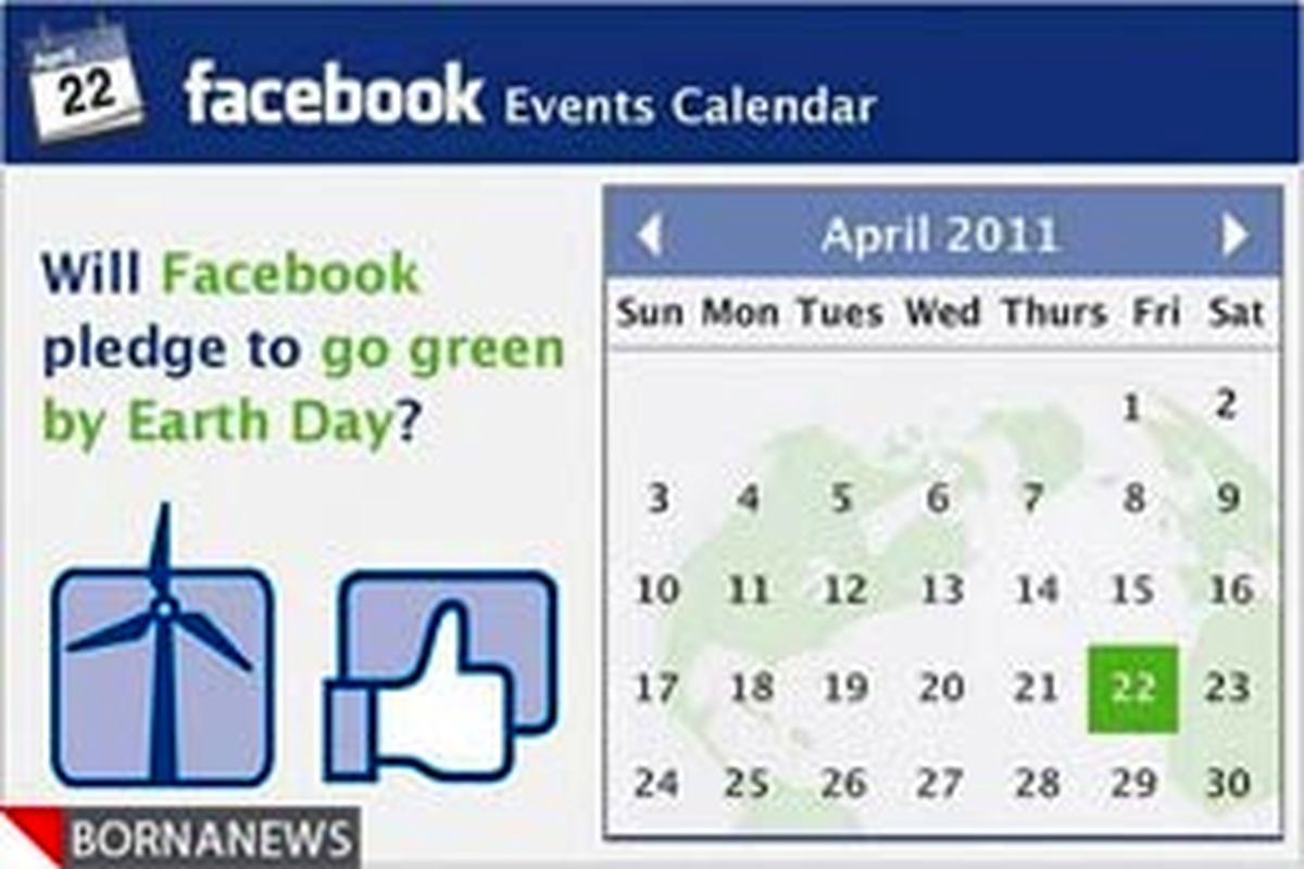 فیس‌بوک زمین را آلوده می‌کند