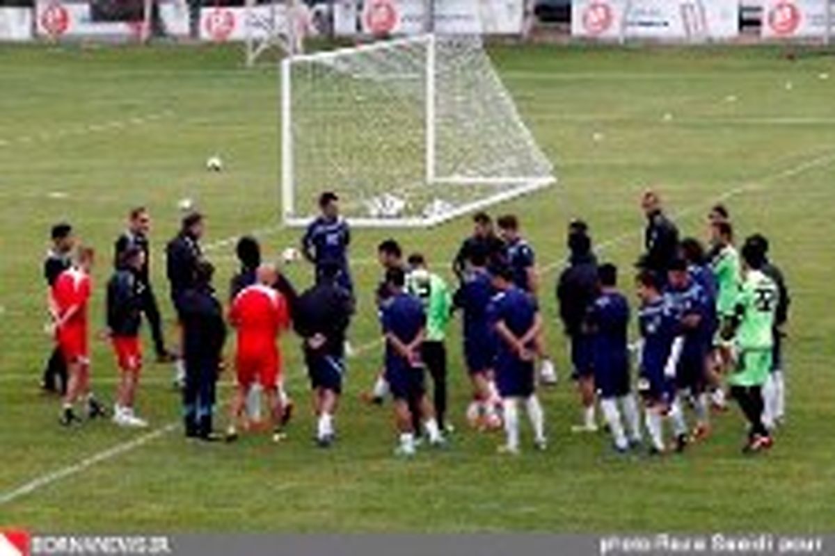 تیم ملی برای بازی لبنان استارت می زند
