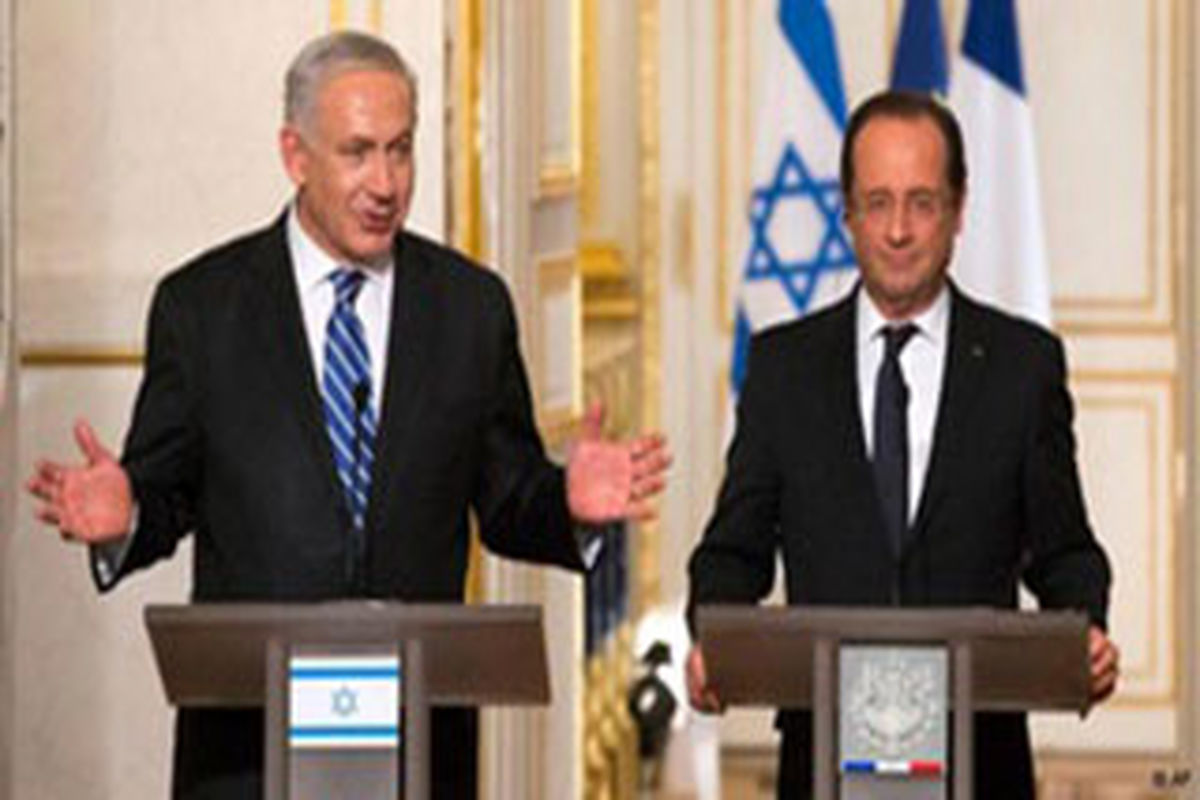 در کنفرانس خبری اولاند و نتانیاهو چه گذشت؟