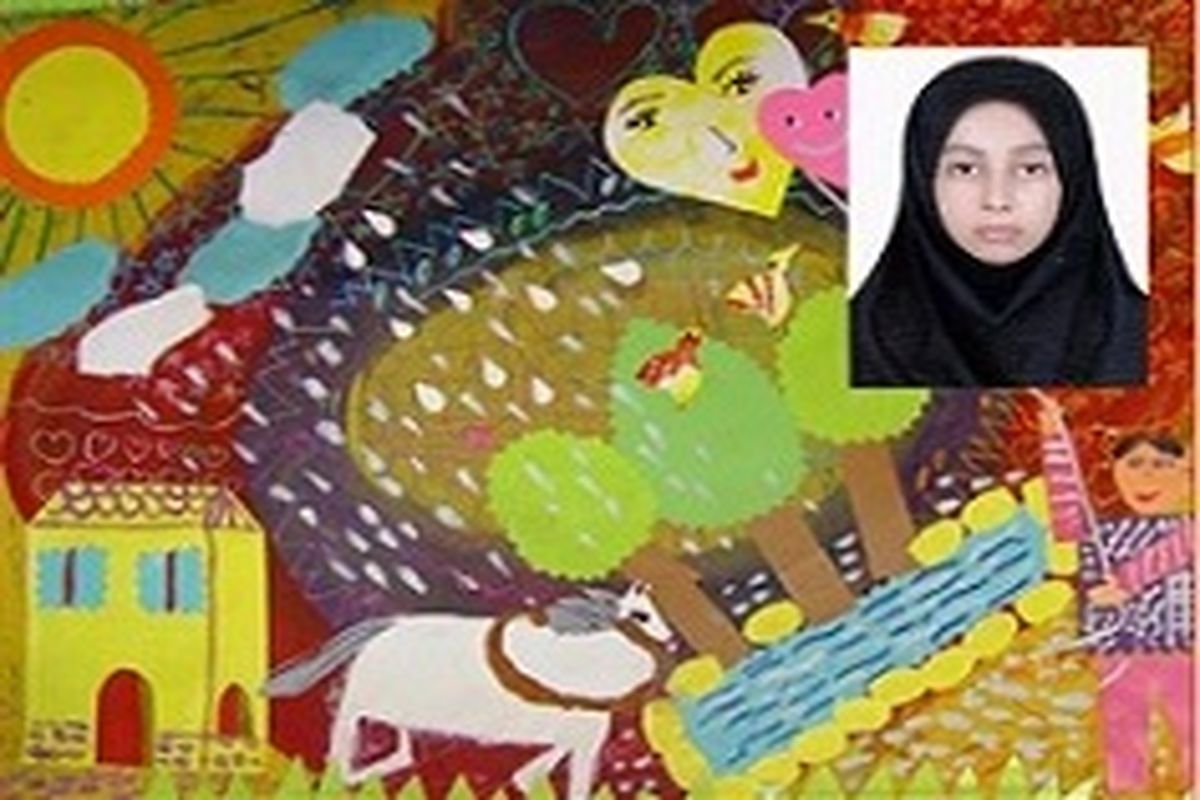 دیپلم افتخار مسابقات نقاشی ژاپن در دستان دانش‌آموز ایرانی
