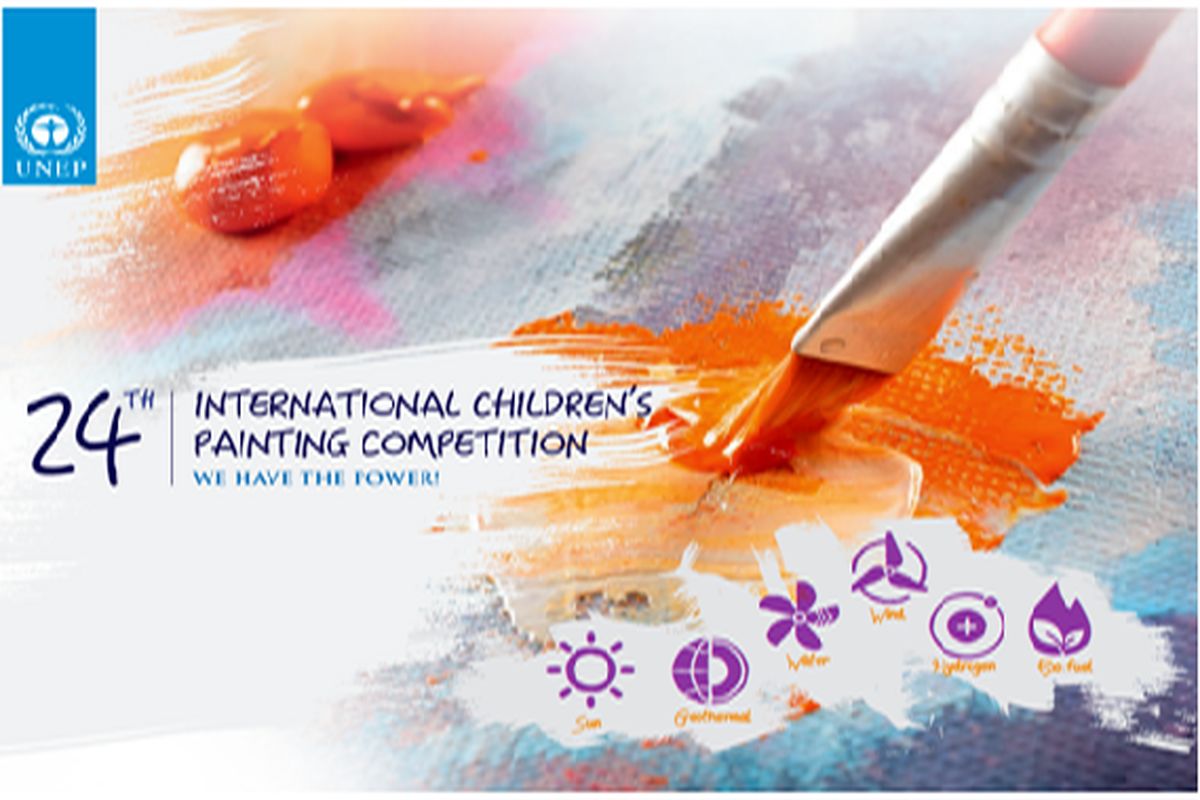 برگزاری مسابقه نقاشی کودکان در زمینه انرژی پایدار