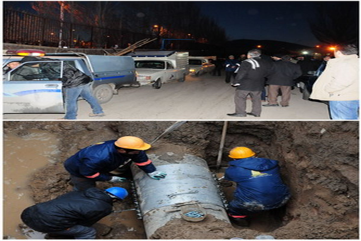 مانور فرضی زلزله در شرکت آب و فاضلاب آذربایجان شرقی برگزار شد