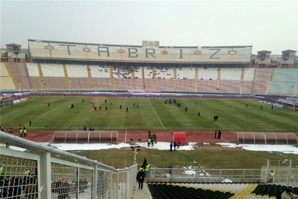 بارش تگرگ ترمز دیدار تراکتور و پدیده را کشید