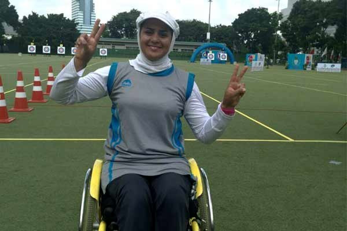 حکم پرچمداری المپیک ریو به زهرا نعمتی تحویل داده شد