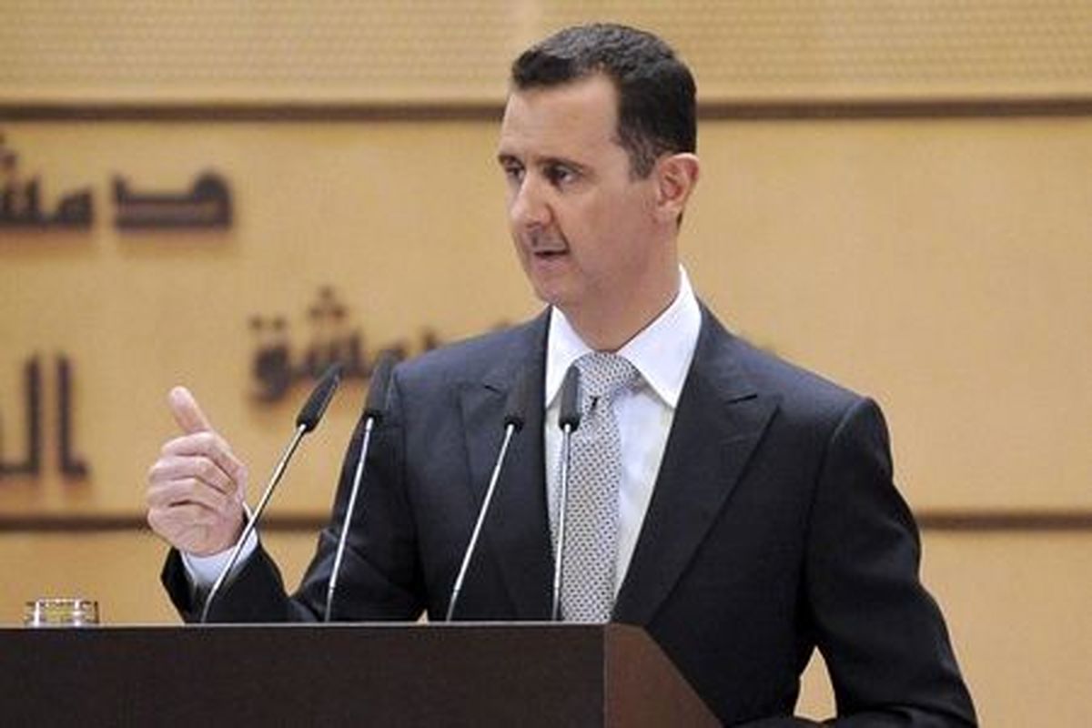 شرط اسد برای تن دادن به آتش بس