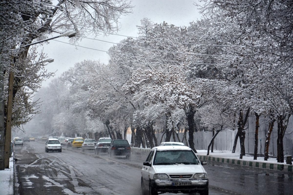برف، یازده استان کشور را سفیدپوش کرد