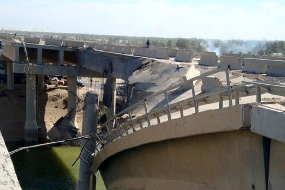 تخریب پلی مهم توسط داعش در نینوا