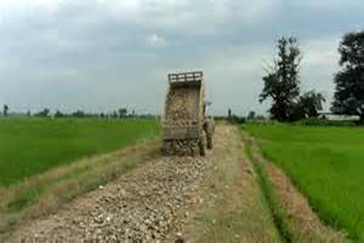 ۱۵۰ کیلومتر از جاده های مزارع بخش چوار مرمت شد
