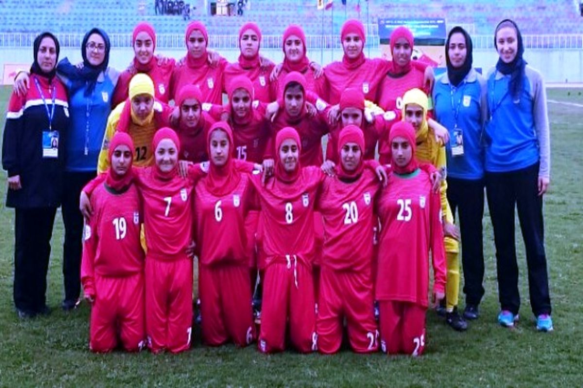 تقابل دختران ایران با تیم بنگلادش