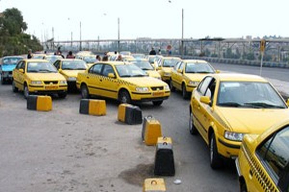 اجرای طرح ساماندهی تاکسی ها در کرج