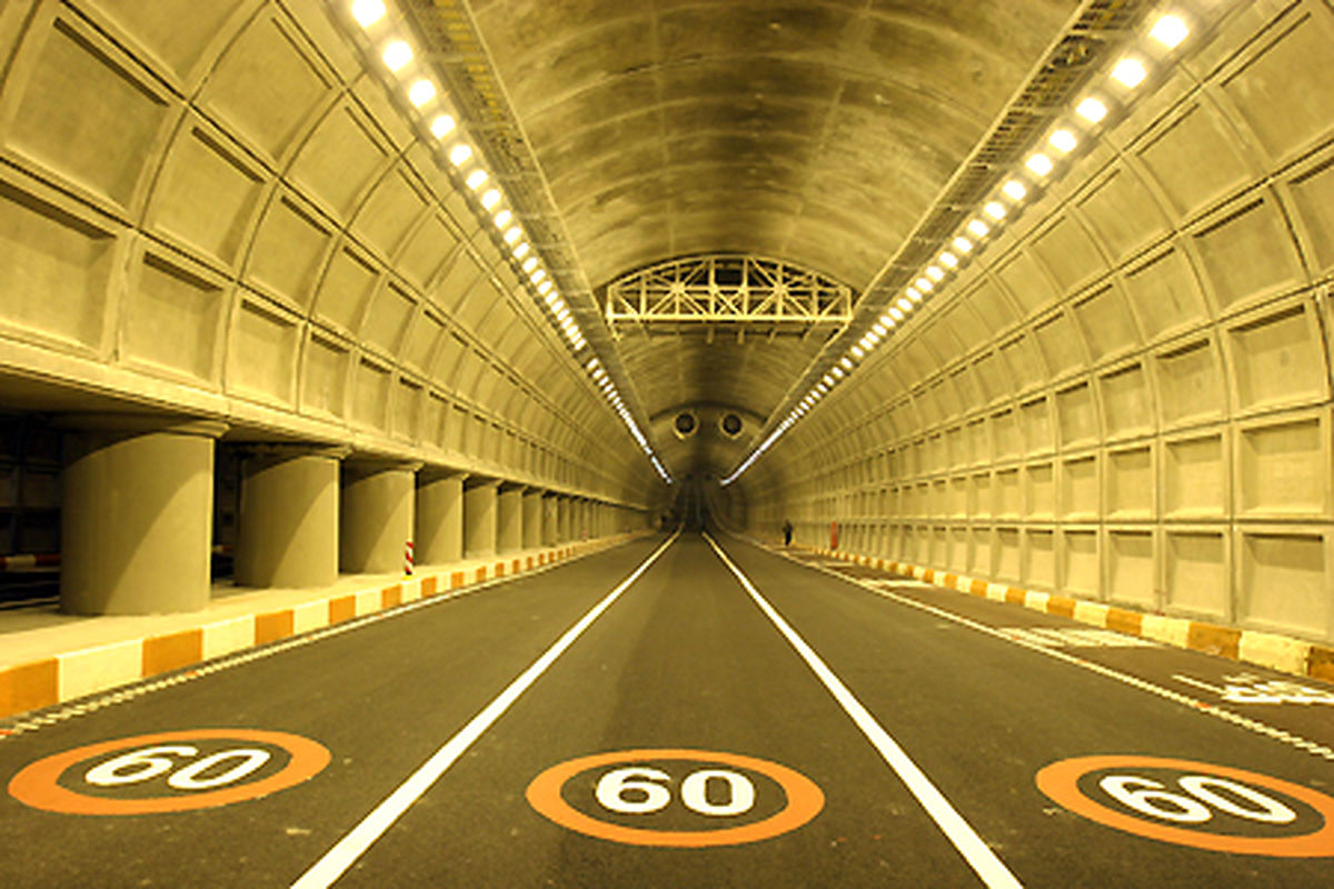 هر دو باند تونل توحید از ساعت ۲۴ تا ۵ صبح مسدود است