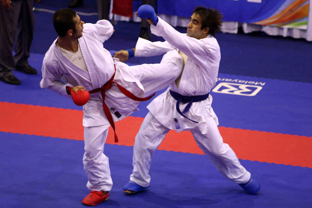 انتخابی تیم ملی کاراته بزرگسالان ایران در قم