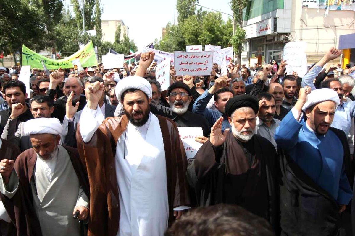 راهپیمایی بزرگ روز قدس در اردبیل برگزار شد