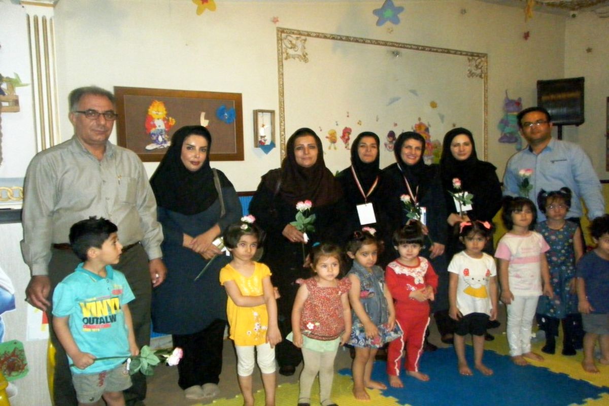 نمایشگاه کارهای دستی کودکان برگزار شد
