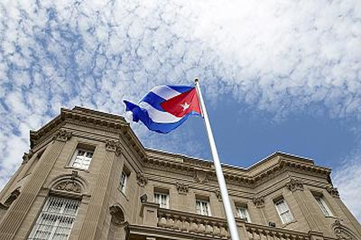 بازگشایی سفارت کوبا در آمریکا بعد از گذشت بیش از نیم قرن