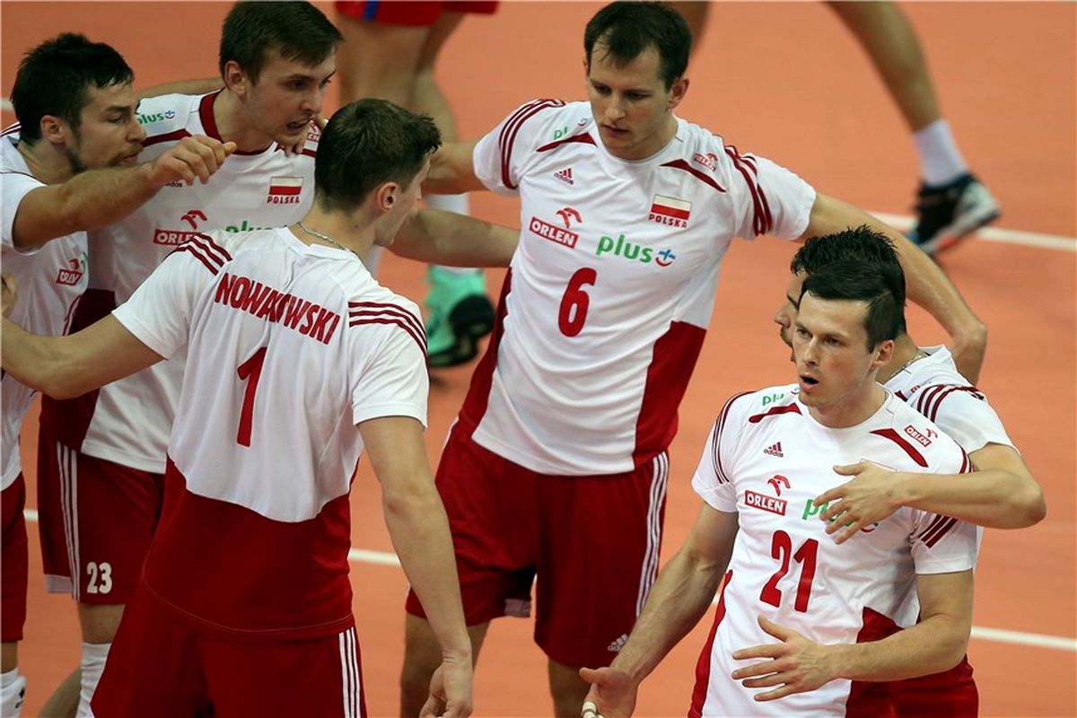 قدرت بازیکنان لهستان بر اساس آمار FIVB