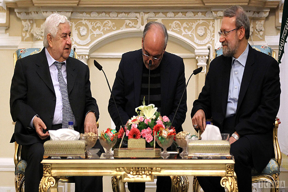وزیر خارجه سوریه با لاریجانی دیدار می‌کند