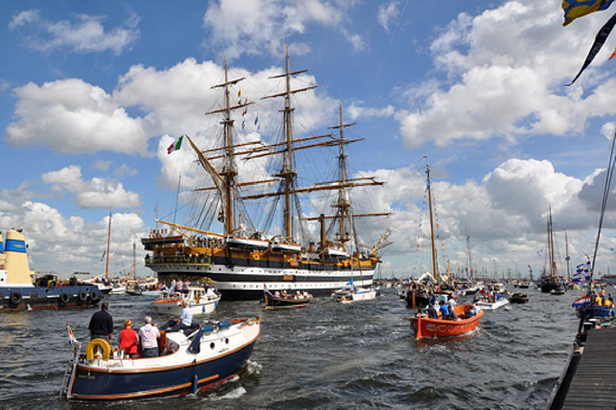 آغاز بزرگترین مسابقات قایقرانی ۲۰۱۵ در آمستردام +تصاویر