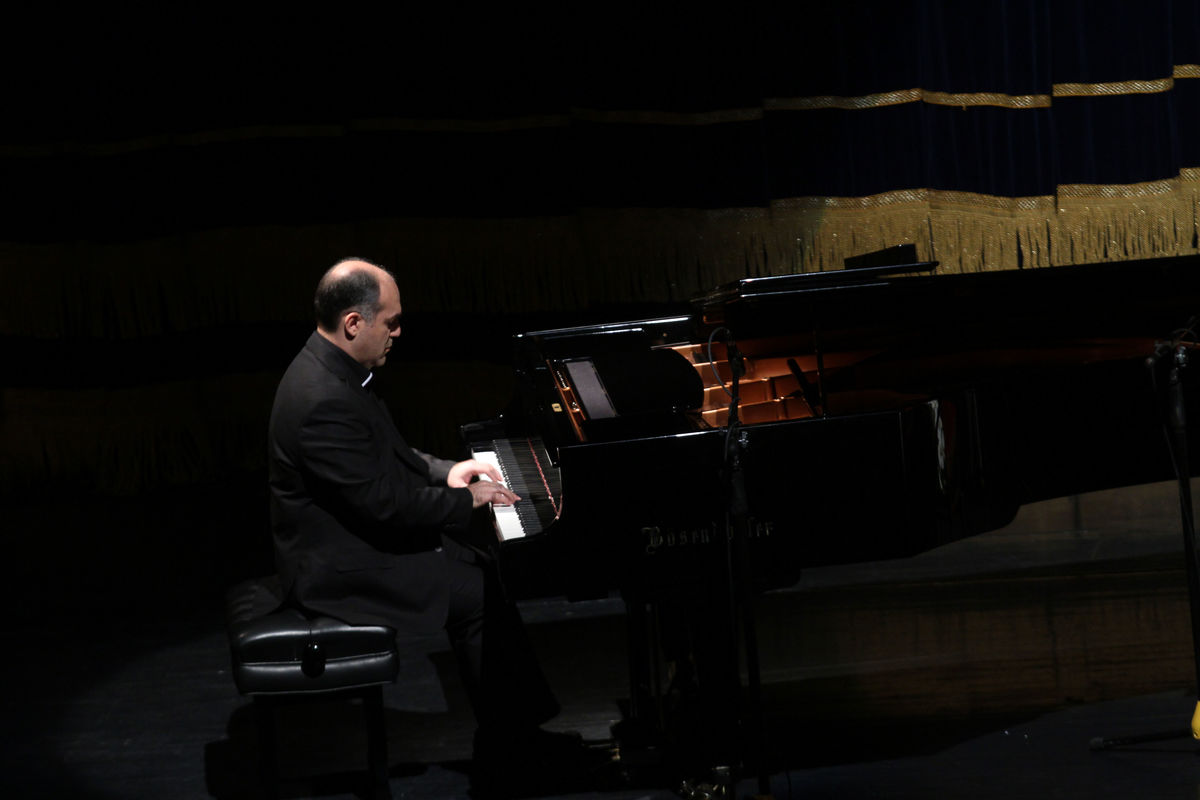 کنسرت بداهه نوازی پیانو 