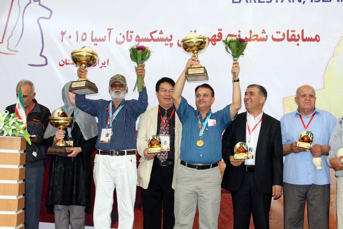 مدال نقره و برنز آسیا بر گردن پیشکسوتان ایران/ نمایندگان هند و پاکستان قهرمان شدند
