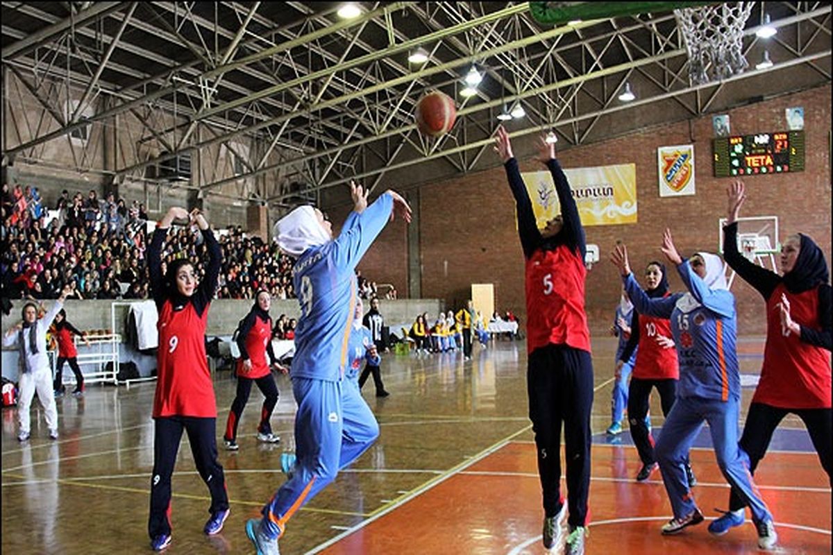 آغاز مسابقات بسکتبال لیگ نوجوانان بانوان کشور در قزوین