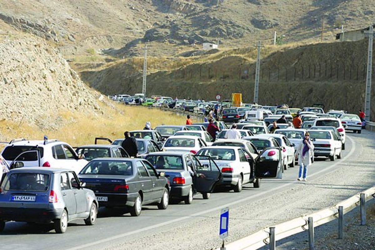 ترافیک نیمه سنگین در آزادراه‌های تهران- کرج و کرج- قزوین