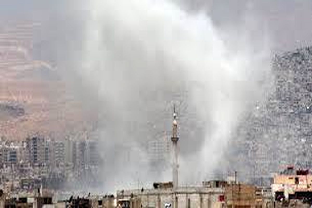 حمله خمپاره ای تروریست ها به دمشق