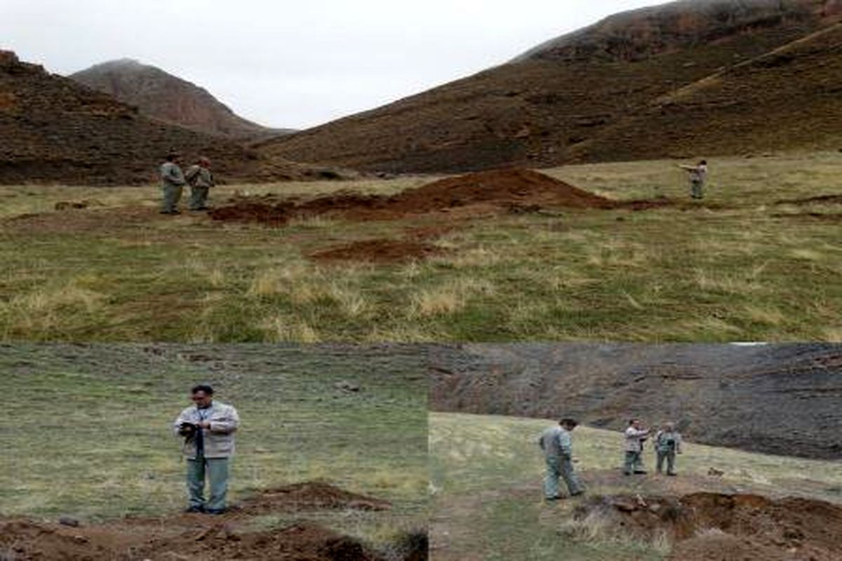 دستگیری عاملین تخریب غیرمجاز زمین در منطقه حفاظت شده مراکان خوی