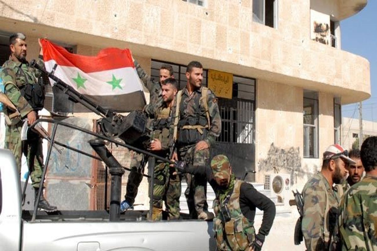 گزارشی از مناطقی که ارتش سوریه در آن ها پیشروی چشم گیری داشته است