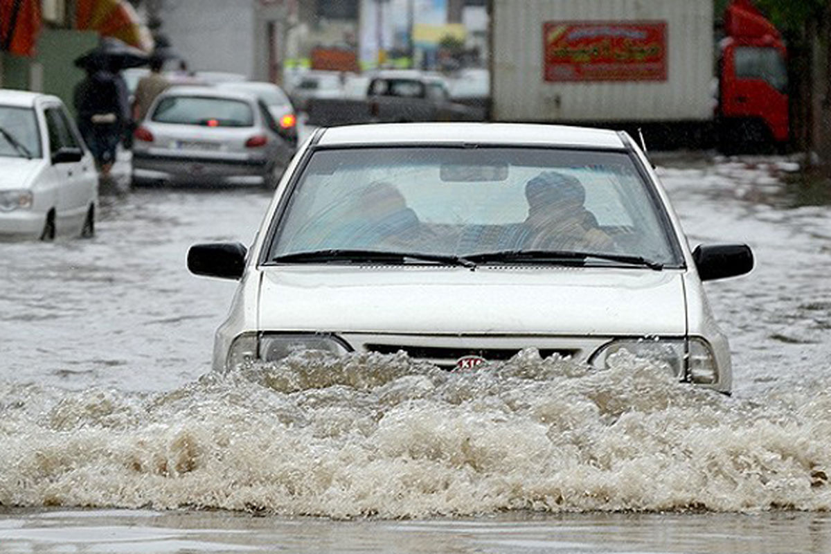 سیل‌زدگی ۱۲ منطقه در کرمانشاه