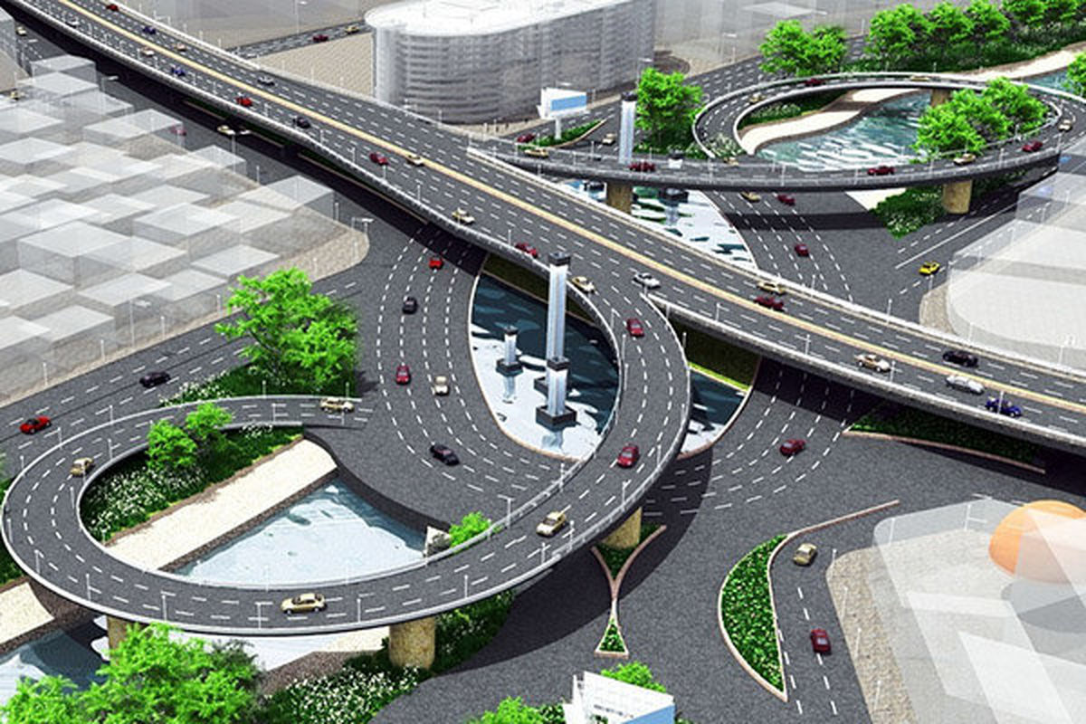کلنگ زنی پروژه عمرانی پل قدس بعنوان بزرگترین پروژه شهر اردبیل