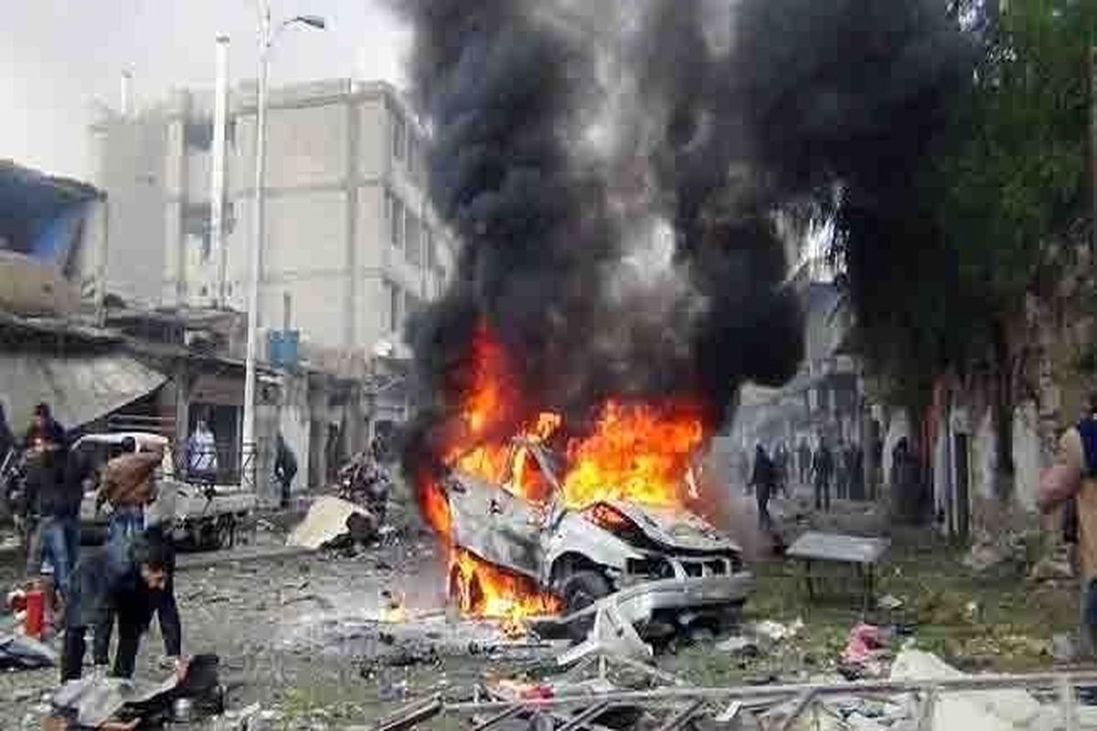 شمار قربانیان انفجار حمص به ۲۰ تن رسید