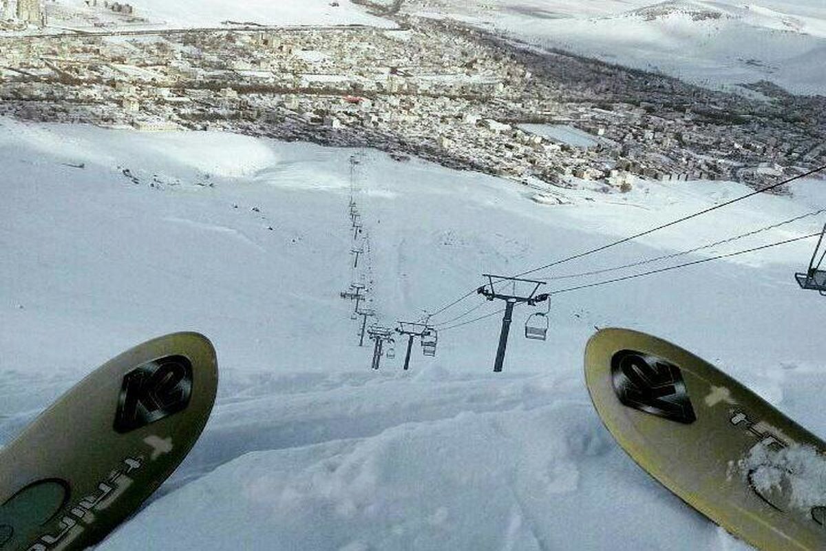 پیست اسکی تاریک دره بهره برداری می‌شود