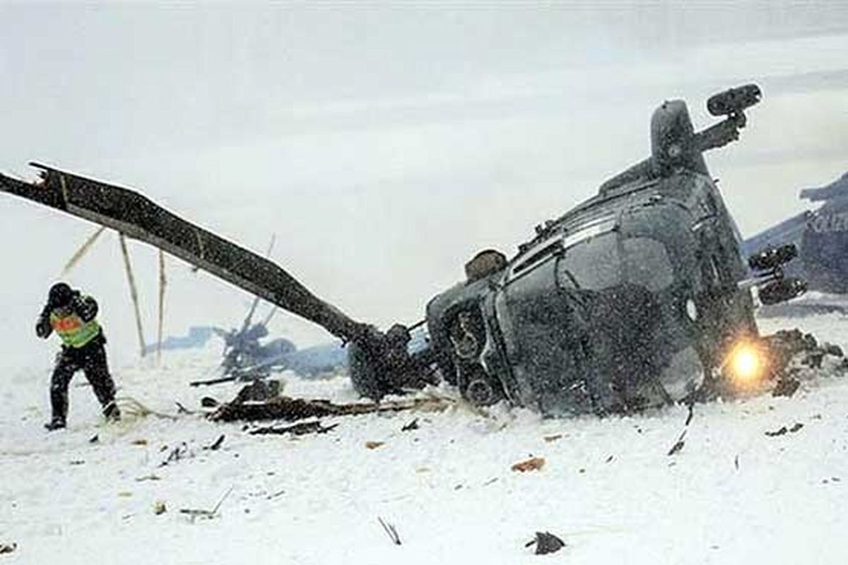 سقوط بالگرد روسی ۱۵ کشته برجا گذاشت