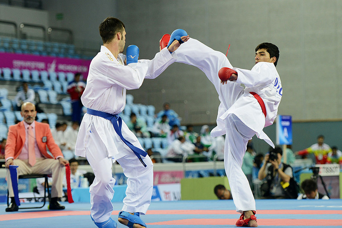 کاراته کاهای ایران در پنجمین مرحله جهانی/ مبارزه در دوبی