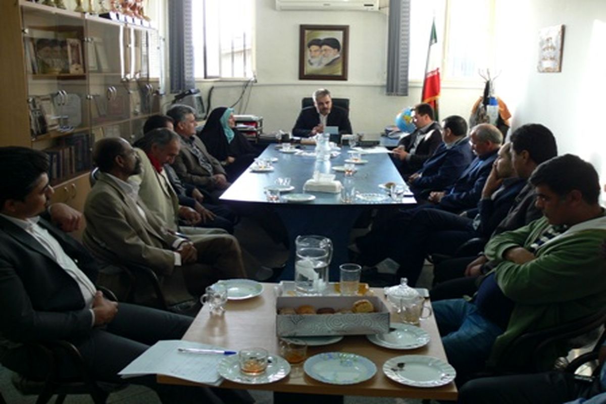 اولین جلسه هیات فوتبال شهرستان ملارد