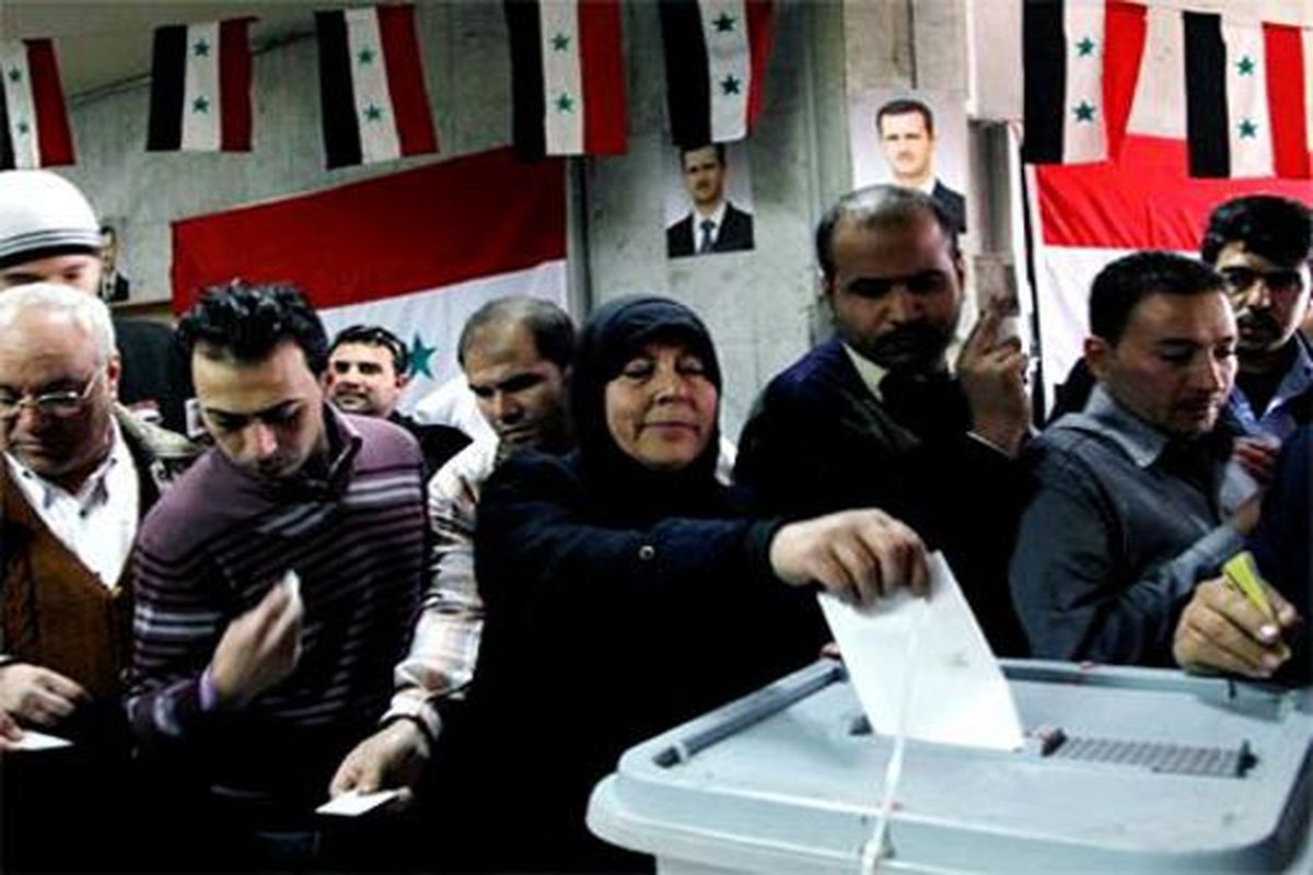 انتخابات پارلمانی در سوریه آغاز شد