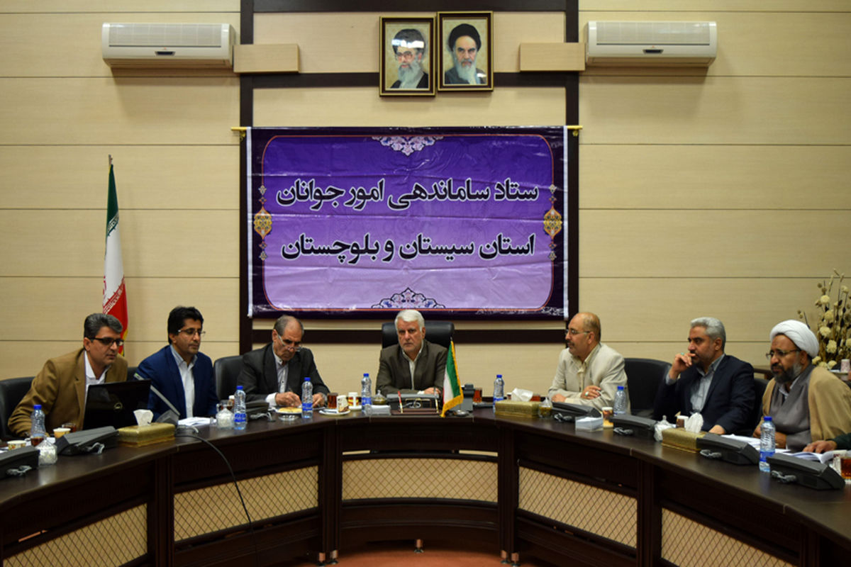 نهمین جلسه ستاد ساماندهی امور جوانان سیستان و بلوچستان برگزار شد