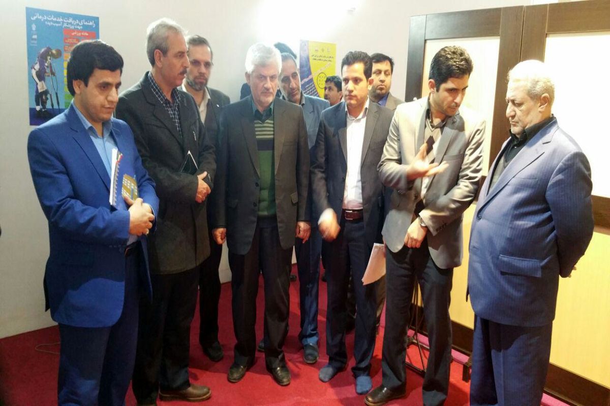 مرکز سنجش وضعیت ساختارقامتی و تندرستی کارگران استان همدان افتتاح شد