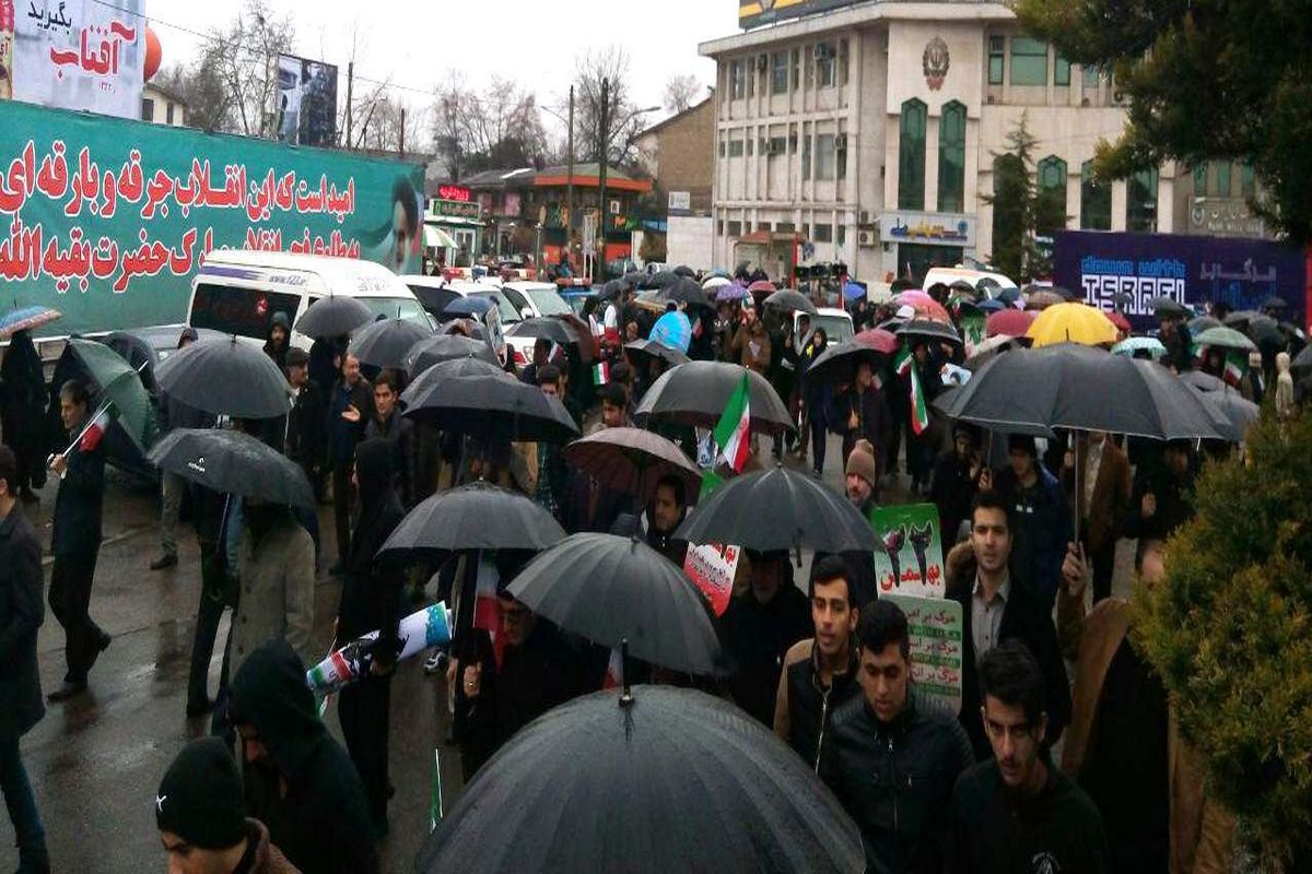 راهپیمایی یوم الله ۲۲ بهمن در استان گیلان آغاز شد