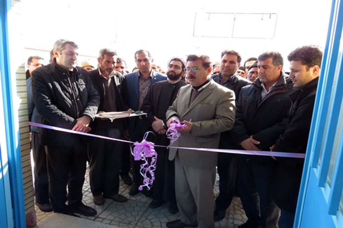 افتتاح ساختمان جدیدالاحداث اداری و مسکونی آب و فاضلاب خداجو در آذربایجان شرقی