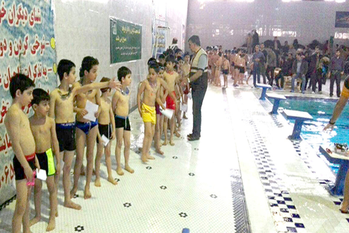 استقبال خوب از جشنواره استعدادیابی شنای پسران زیر ۱۰ سال استان تهران